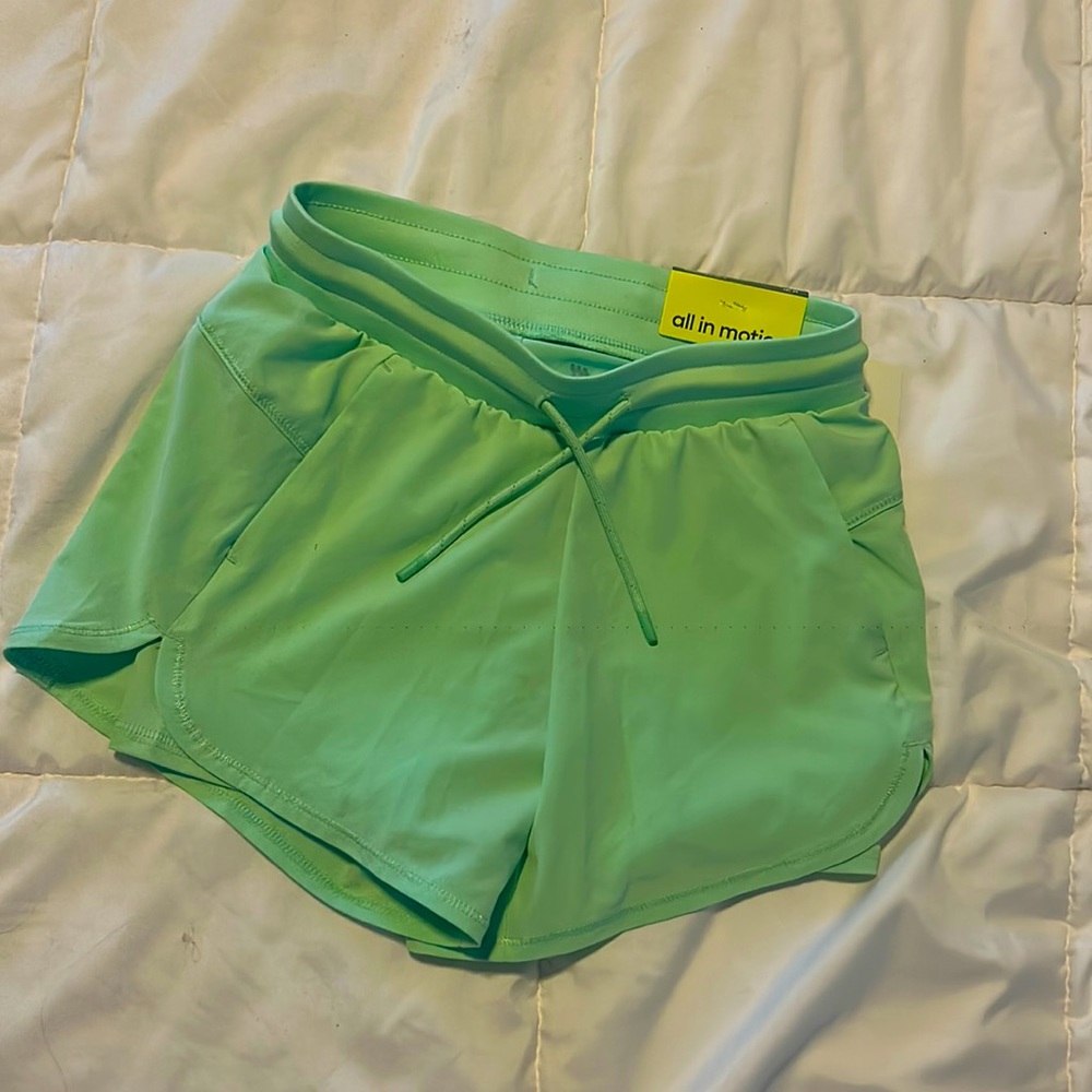 NWT mint green butterfly shorts
